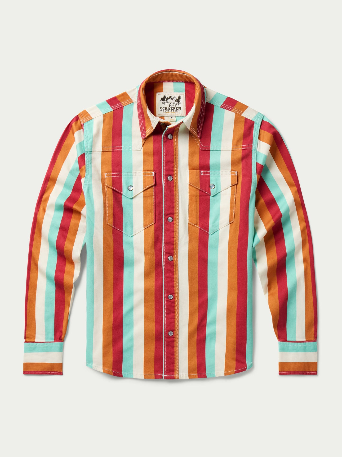 Schaefer Outfitter Women's Western Stretch Snap Shirt
