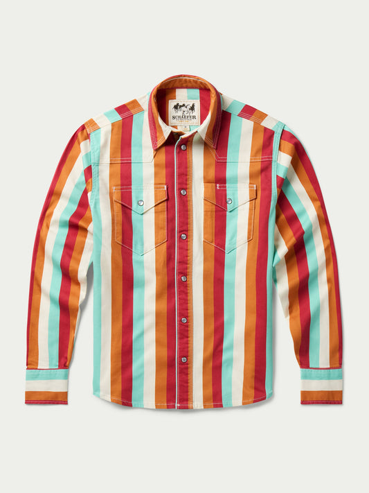 Schaefer Outfitter Women's Western Stretch Snap Shirt
