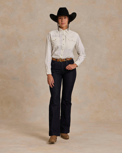 Schaefer Outfitter Women's RangeTek Western Guide Snap Shirt