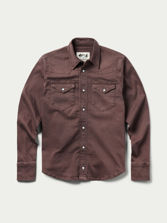 Schaefer Outfitter Women's Western Denim Snap Shirt