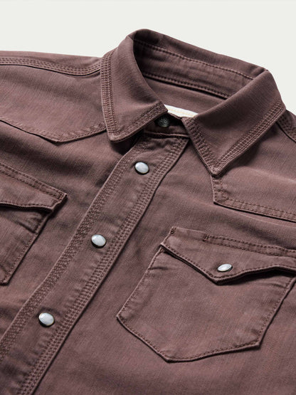 Schaefer Outfitter Women's Western Denim Snap Shirt