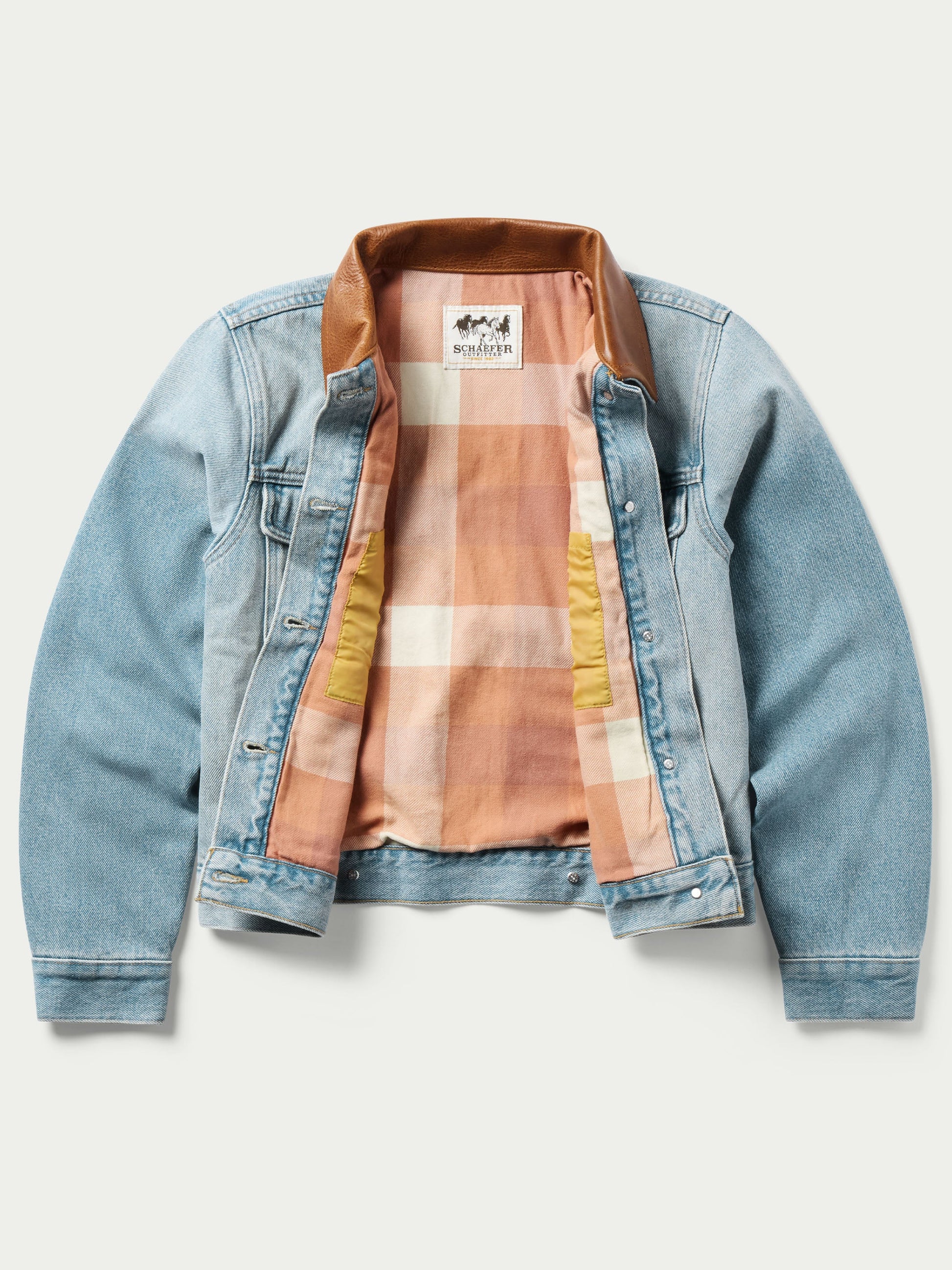 Schaefer Outfitter Women's Legend Denim Jacket with Flannel Lining