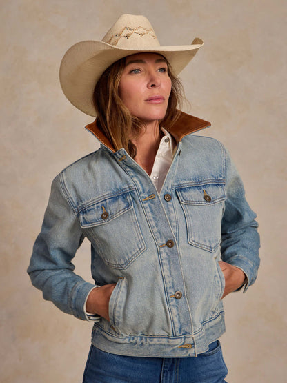 Schaefer Outfitter Women's Legend Denim Jacket with Flannel Lining