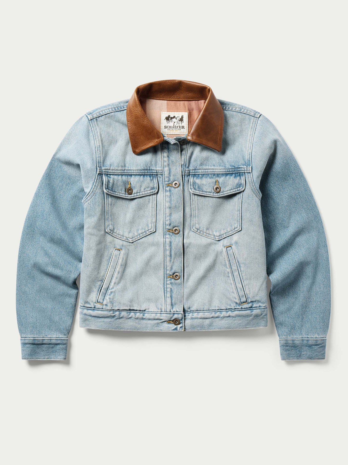 Schaefer Outfitter Women's Legend Denim Jacket with Flannel Lining