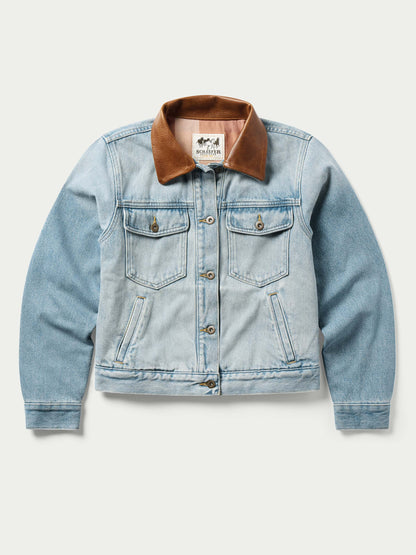 Schaefer Outfitter Women's Legend Denim Jacket with Flannel Lining