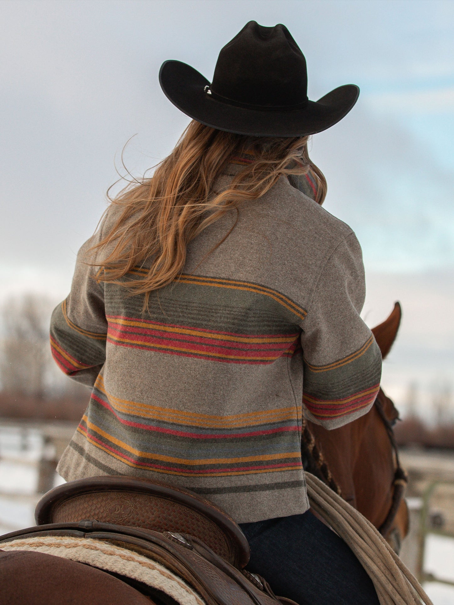 Schaefer Outfitter Women's Las Cruces Jacket With Leather Collar