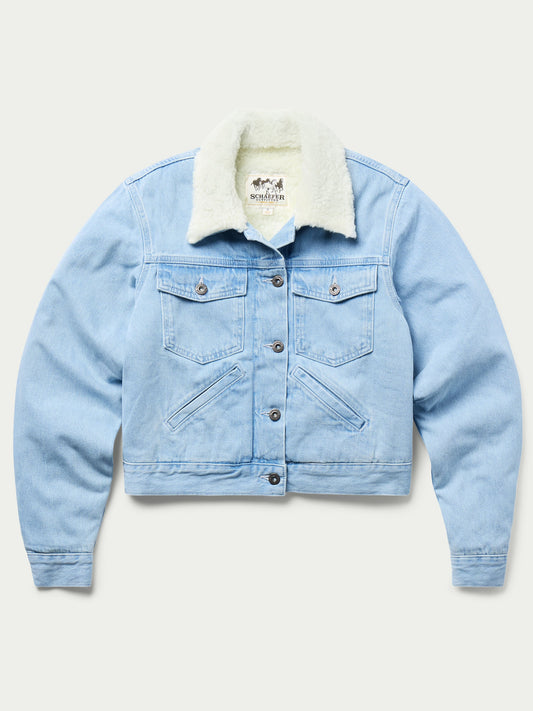 Schaefer Outfitter Women's Sherpa Lined Denim Jacket