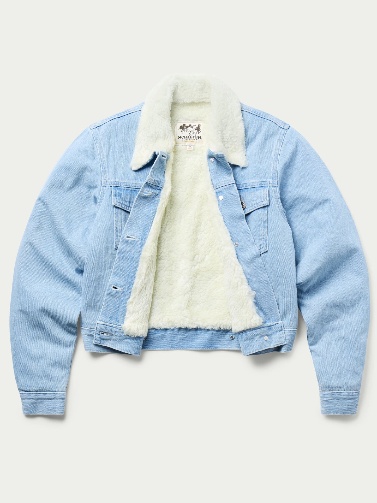 Schaefer Outfitter Women's Sherpa Lined Denim Jacket