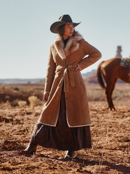 Schaefer Outfitter Women's Long Shearling Coat