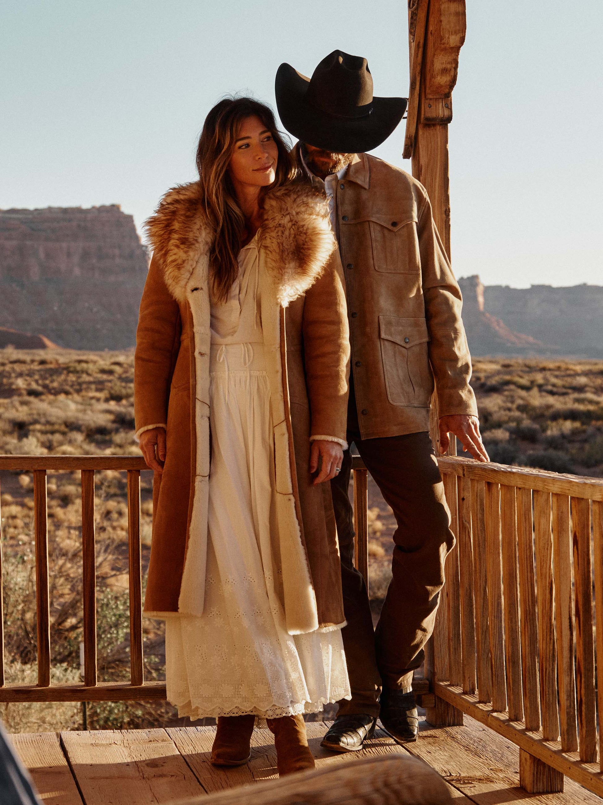 Schaefer Outfitter Women's Long Shearling Coat