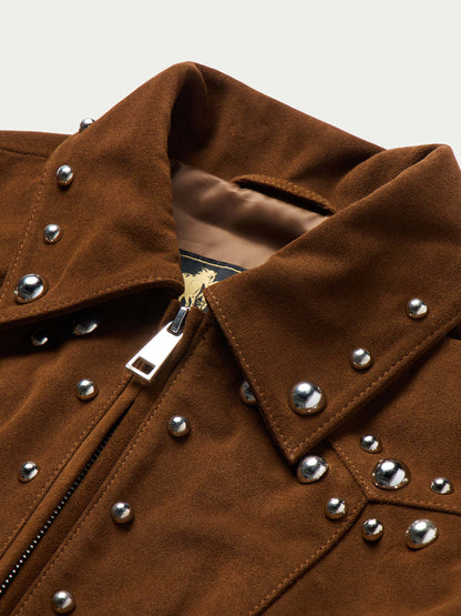 Schaefer Outfitter Women's Studded Suede Jacket