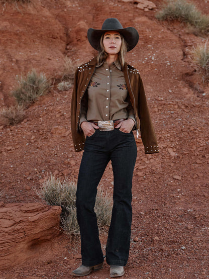 Schaefer Outfitter Women's Studded Suede Jacket