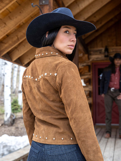 Schaefer Outfitter Women's Studded Suede Jacket