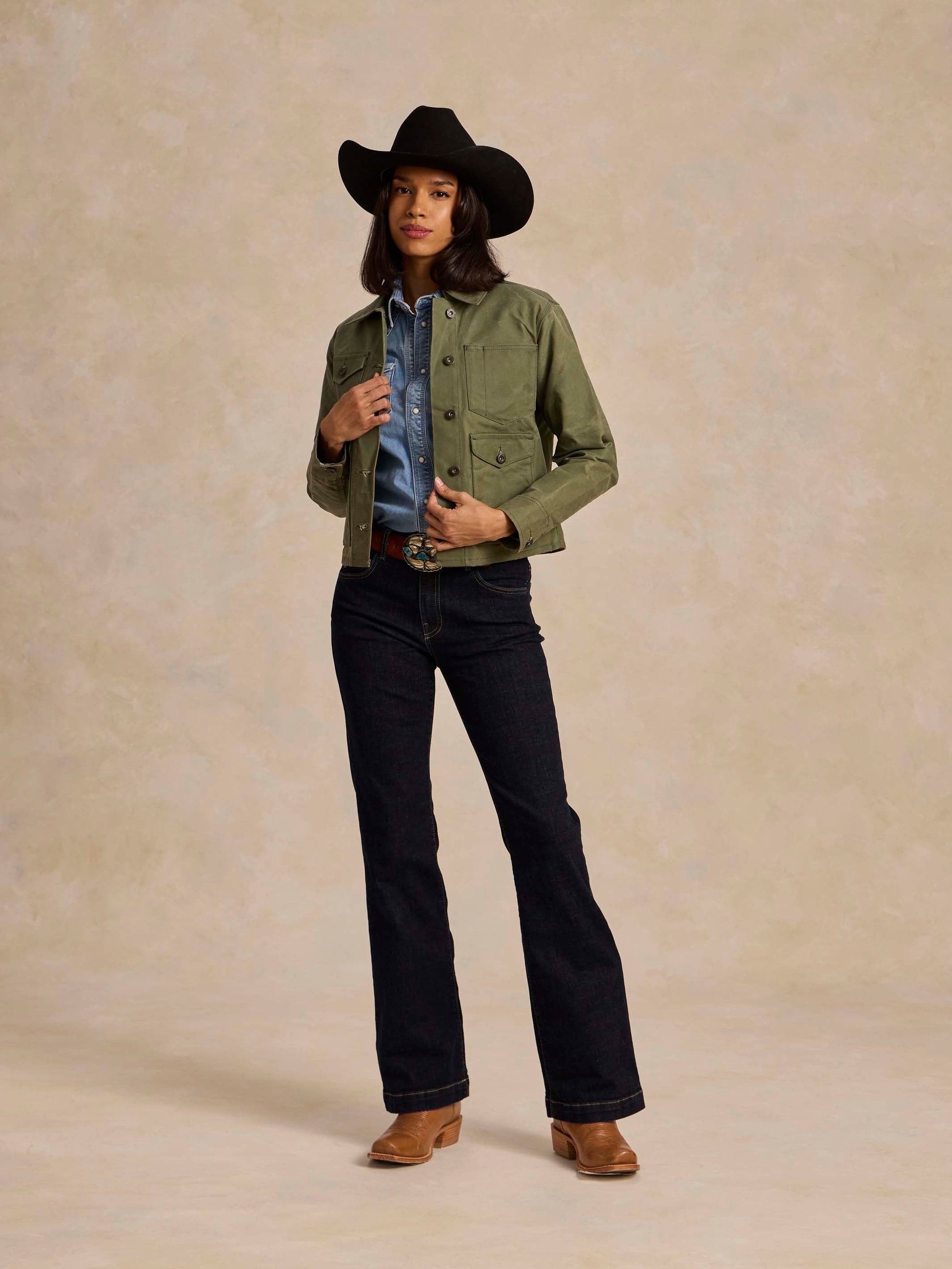 Schaefer Outfitter Women's RangeWax® Mesquite Brush Jacket