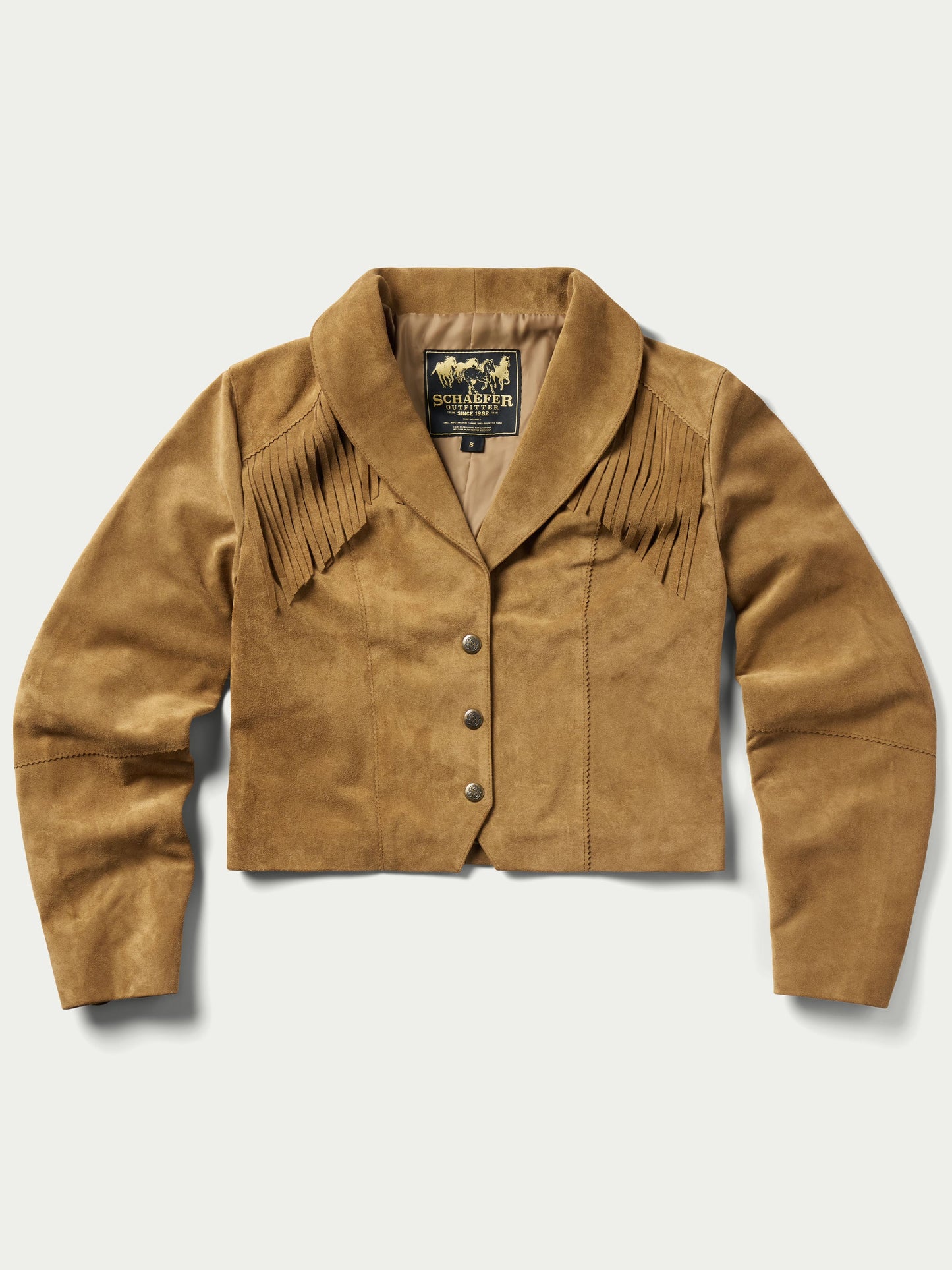 Schaefer Outfitter Women's Suede Fringe Jacket