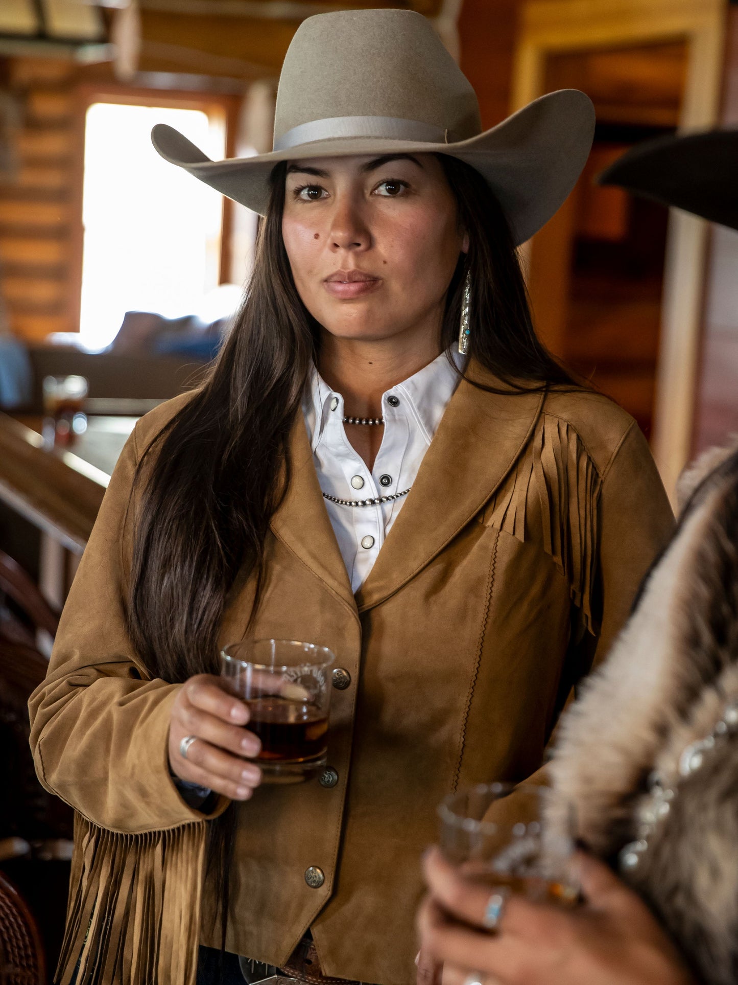 Schaefer Outfitter Women's Suede Fringe Jacket