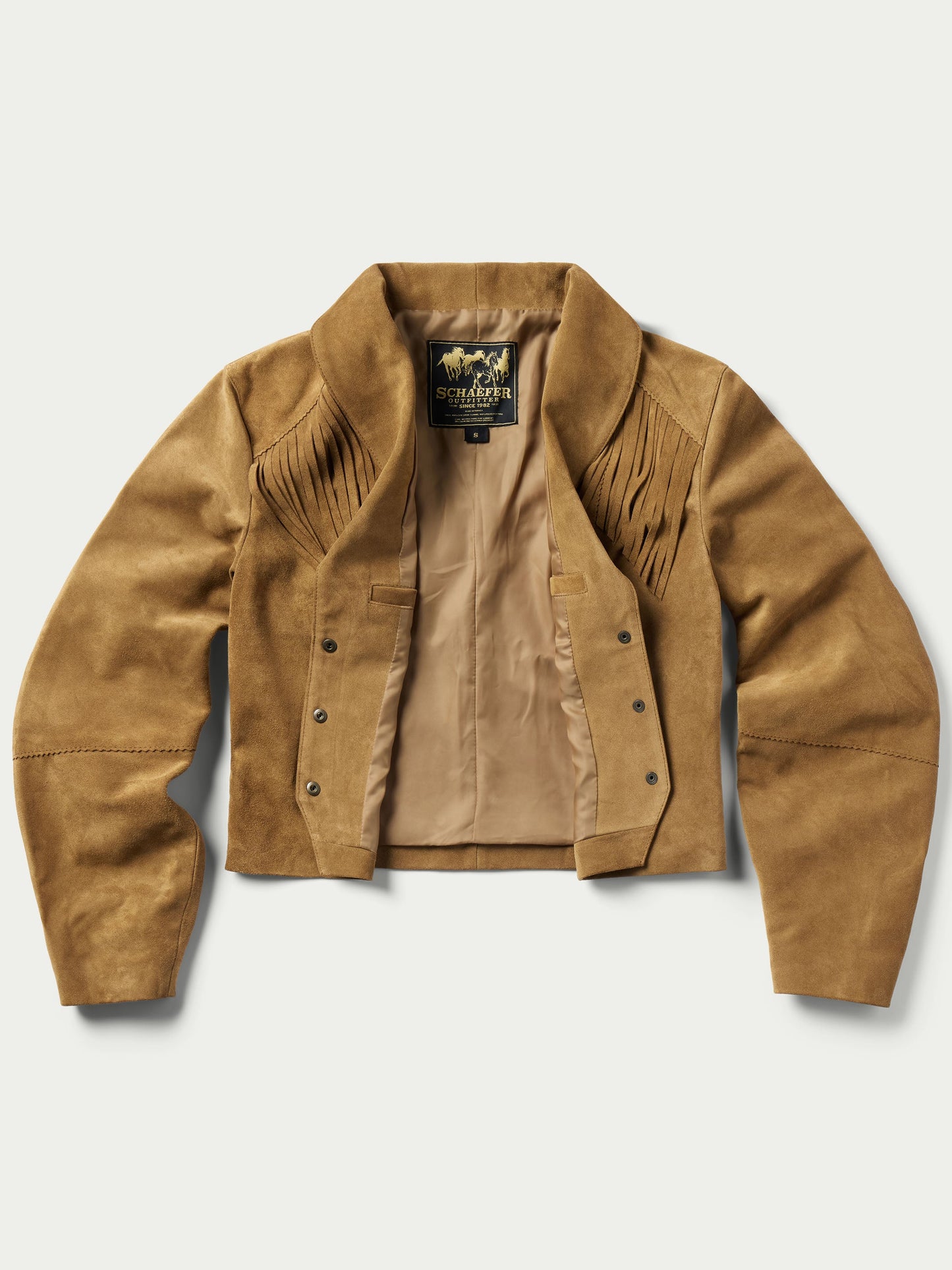 Schaefer Outfitter Women's Suede Fringe Jacket