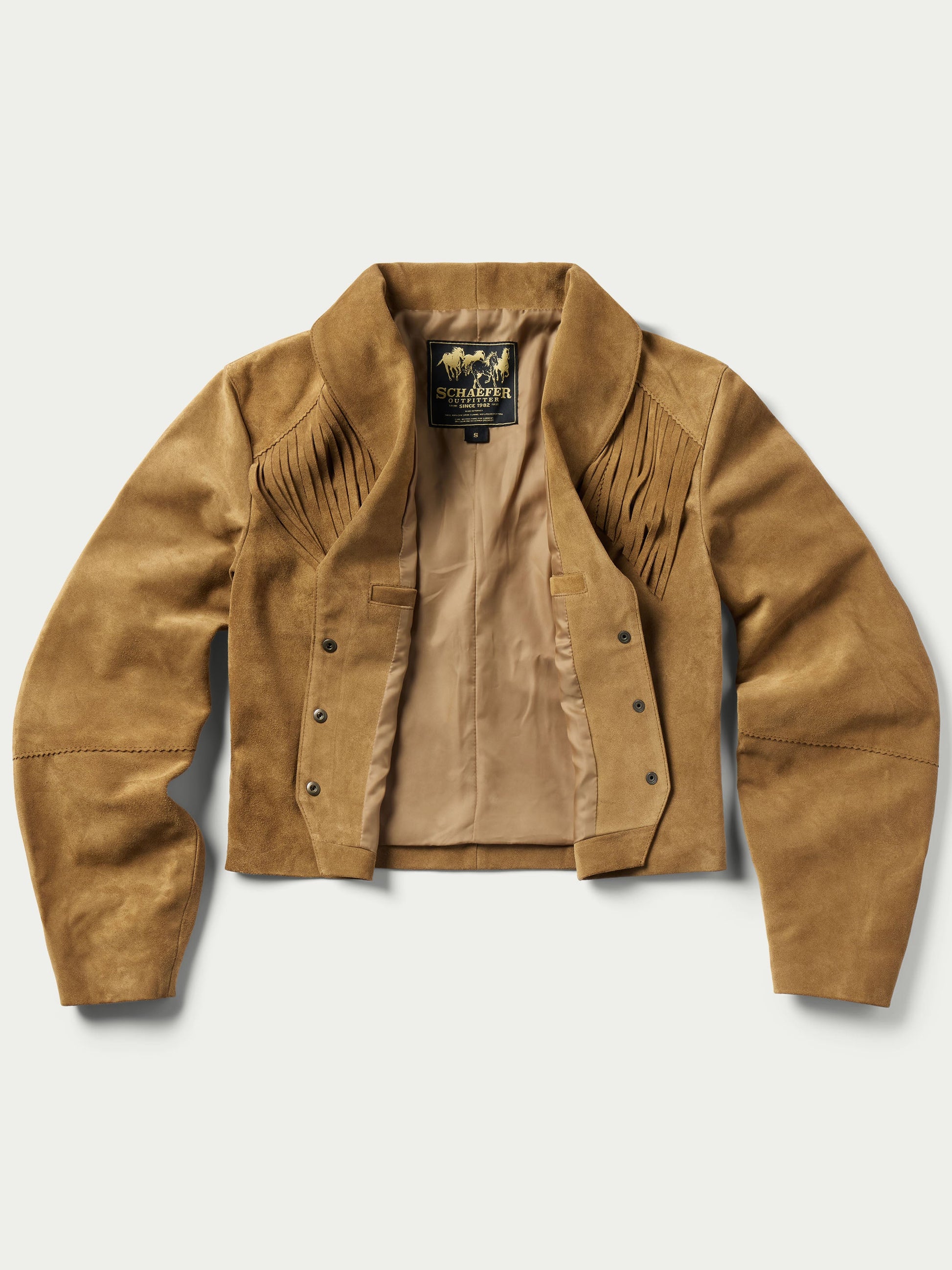 Schaefer Outfitter Women's Suede Fringe Jacket
