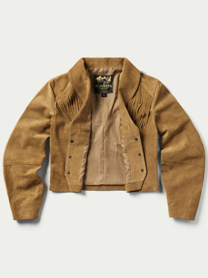 Schaefer Outfitter Women's Suede Fringe Jacket