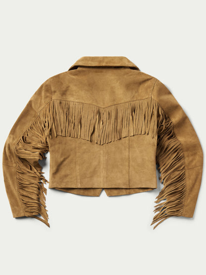 Schaefer Outfitter Women's Suede Fringe Jacket