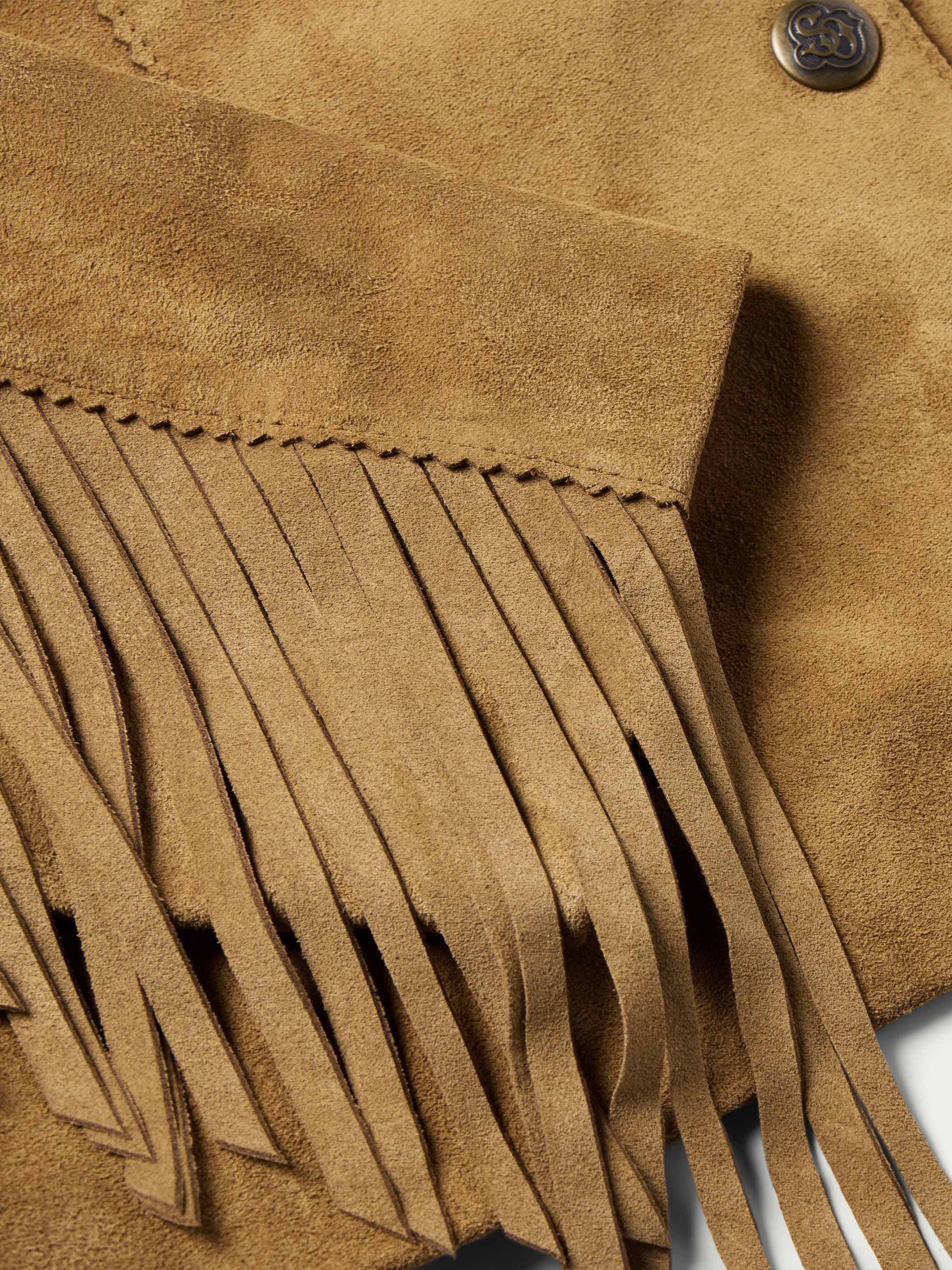 Schaefer Outfitter Women's Suede Fringe Jacket