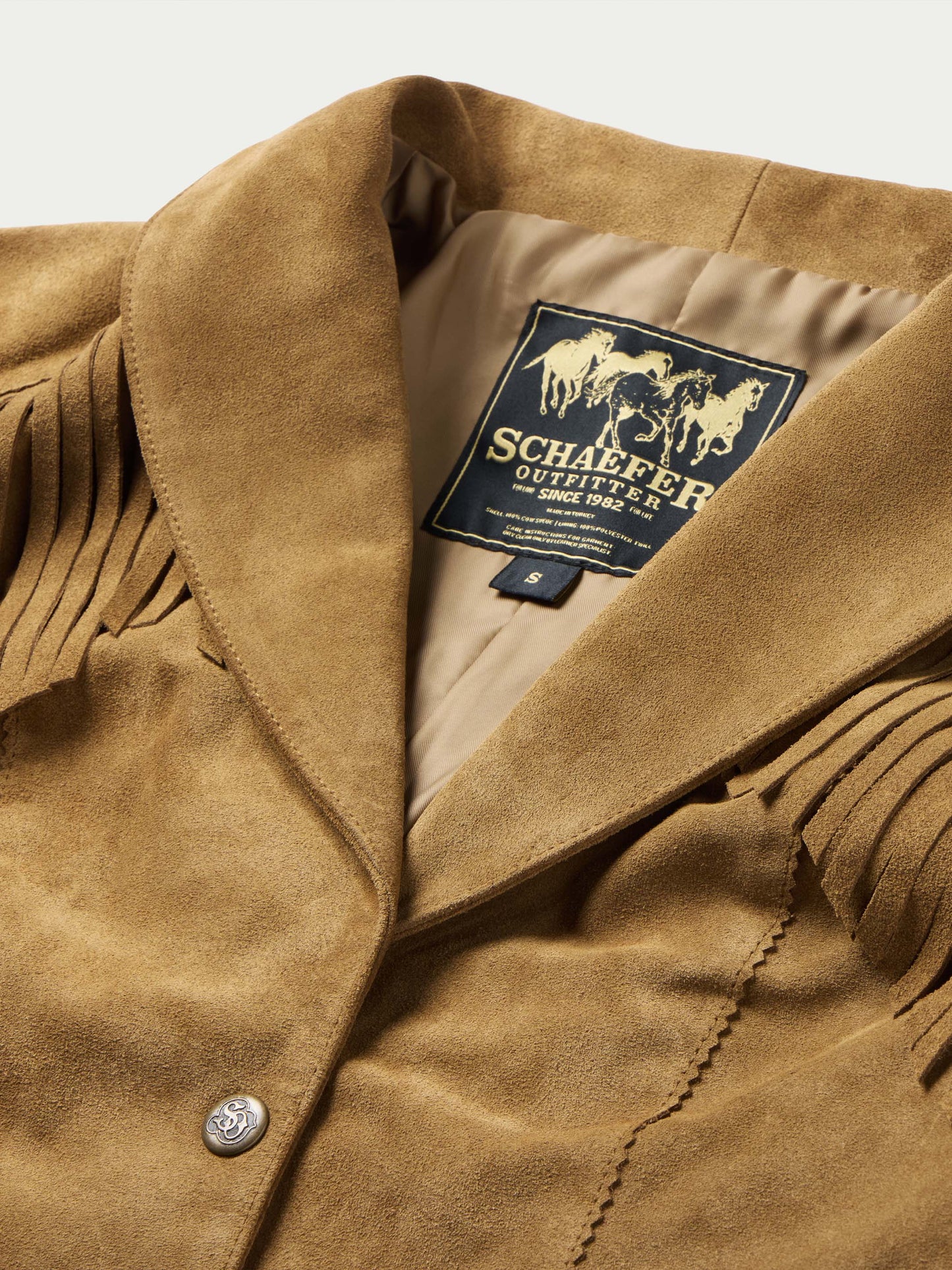 Schaefer Outfitter Women's Suede Fringe Jacket