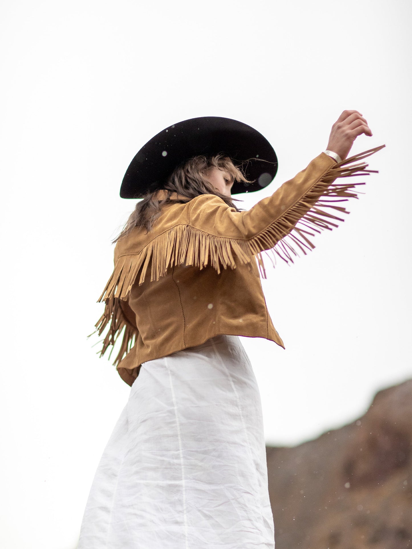Schaefer Outfitter Women's Suede Fringe Jacket