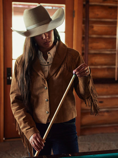 Schaefer Outfitter Women's Suede Fringe Jacket