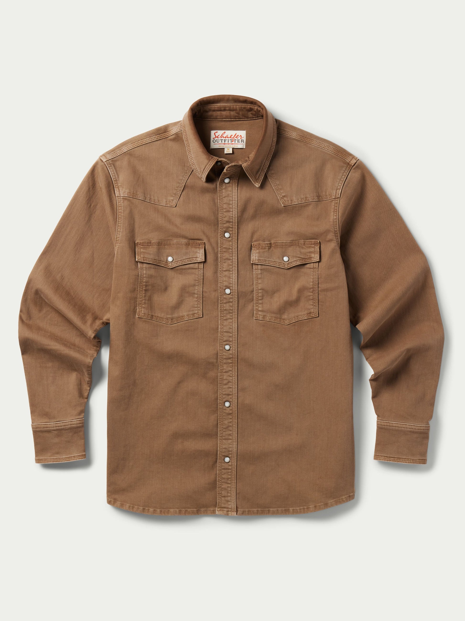 Schaefer Outfitter Western Denim Snap Shirt