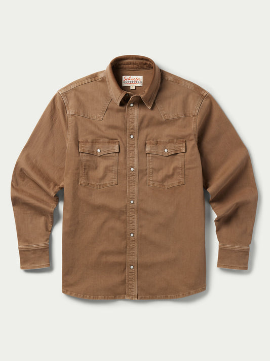 Schaefer Outfitter Western Denim Snap Shirt