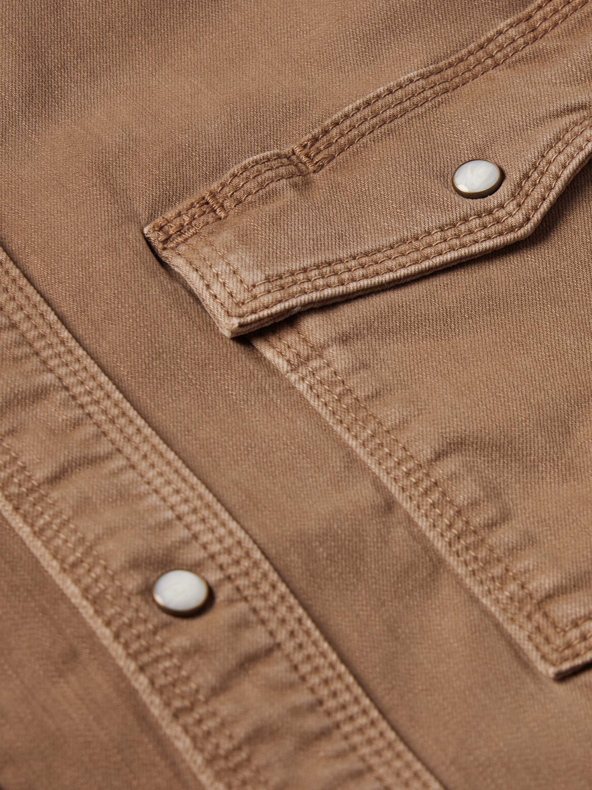 Schaefer Outfitter Western Denim Snap Shirt