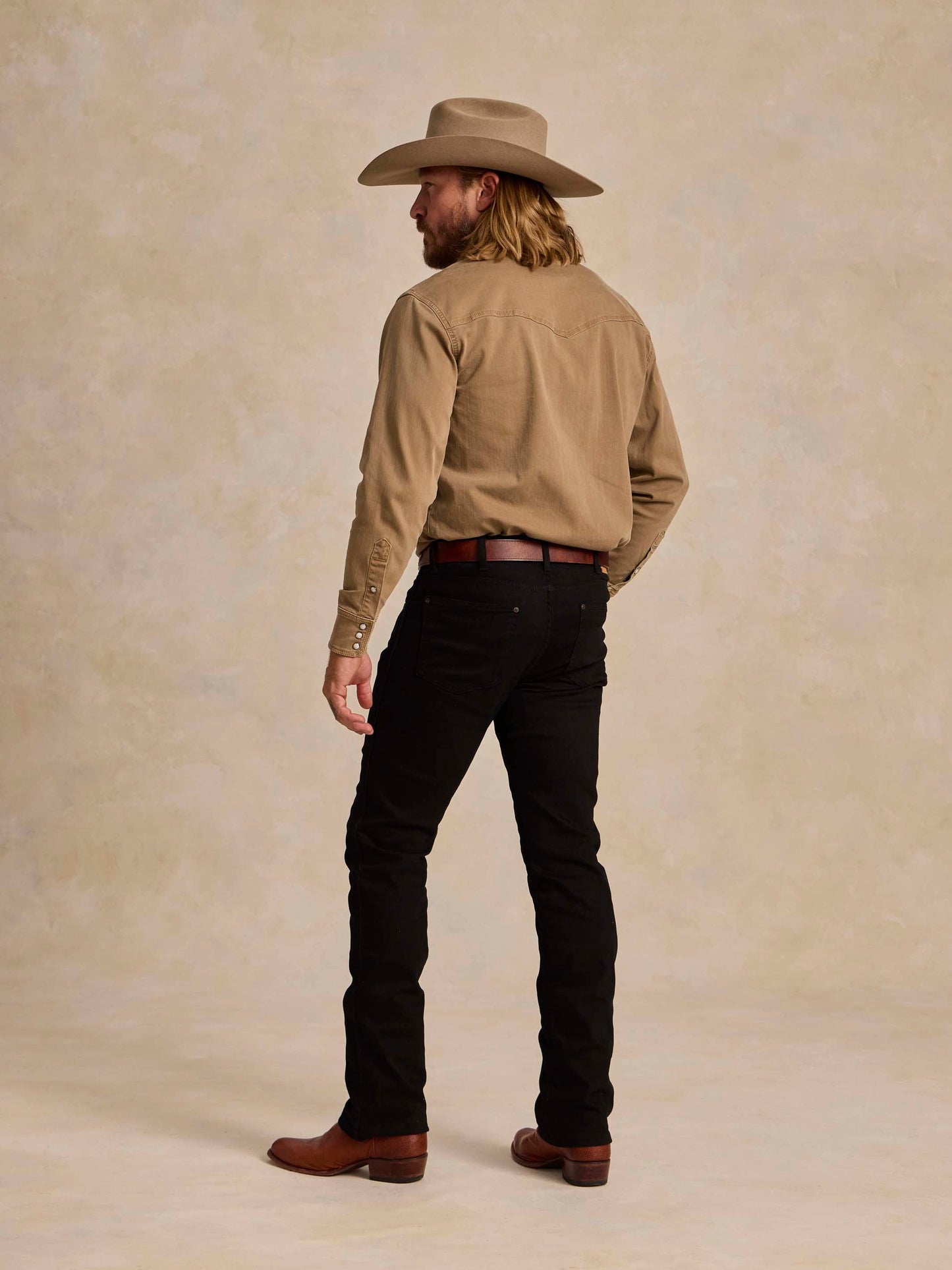 Schaefer Outfitter Western Denim Snap Shirt