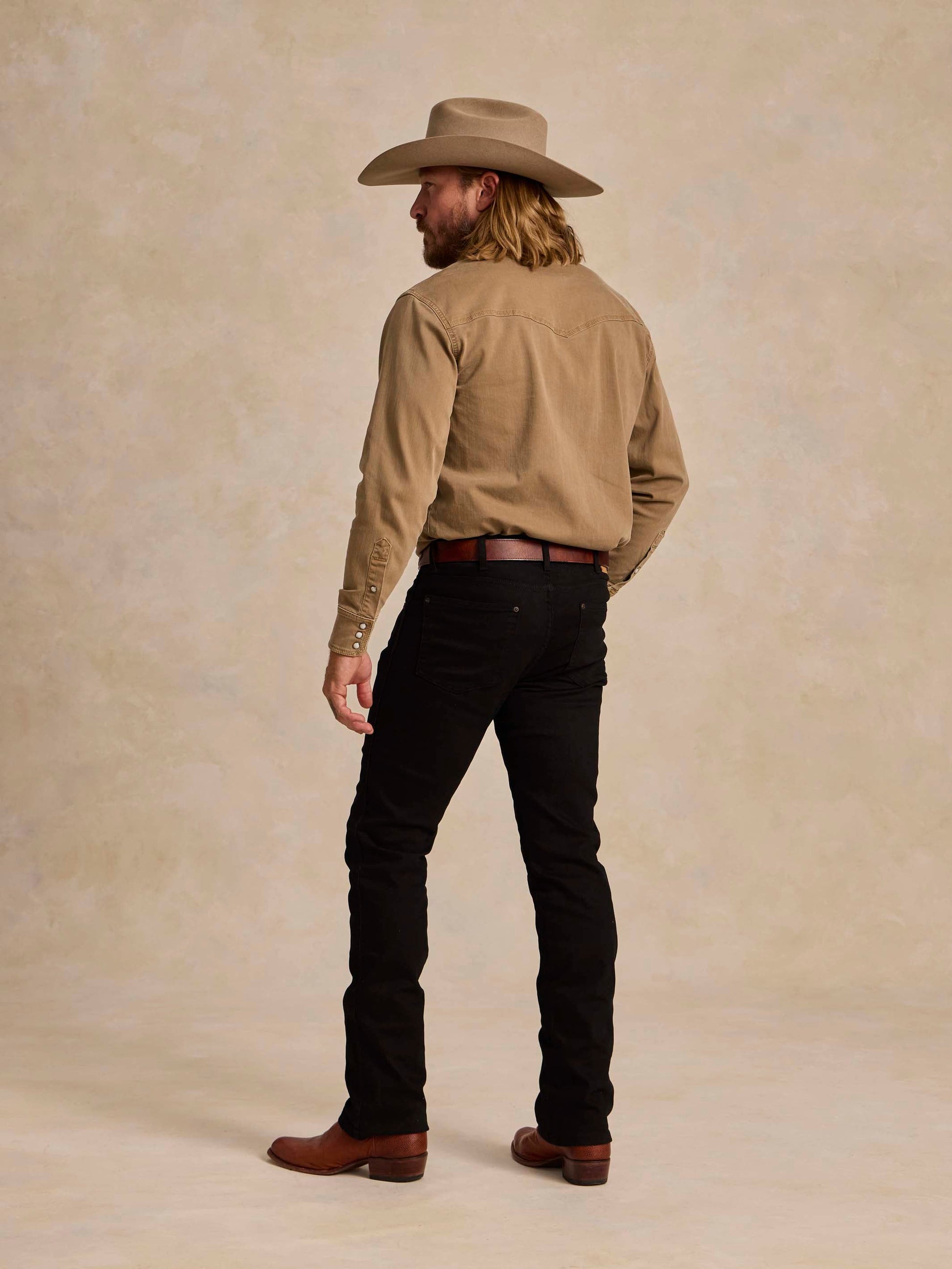 Schaefer Outfitter Western Denim Snap Shirt