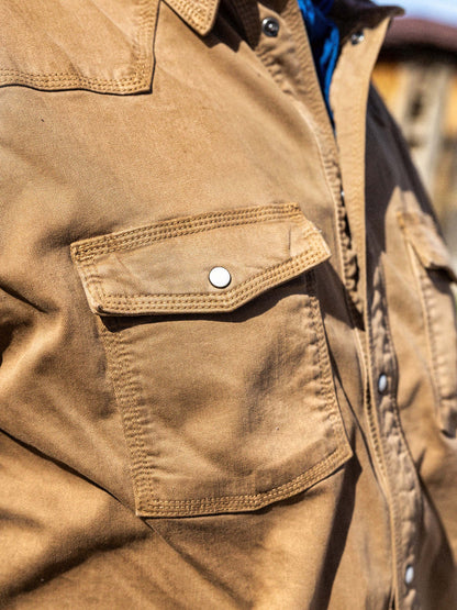 Schaefer Outfitter Western Denim Snap Shirt
