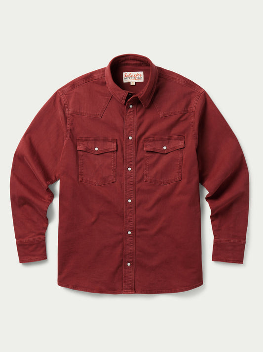 Schaefer Outfitter Western Denim Snap Shirt