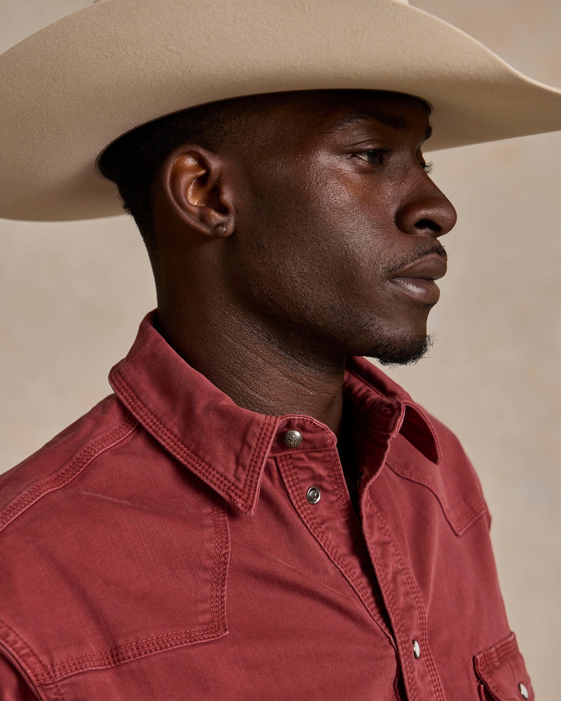 Schaefer Outfitter Western Denim Snap Shirt