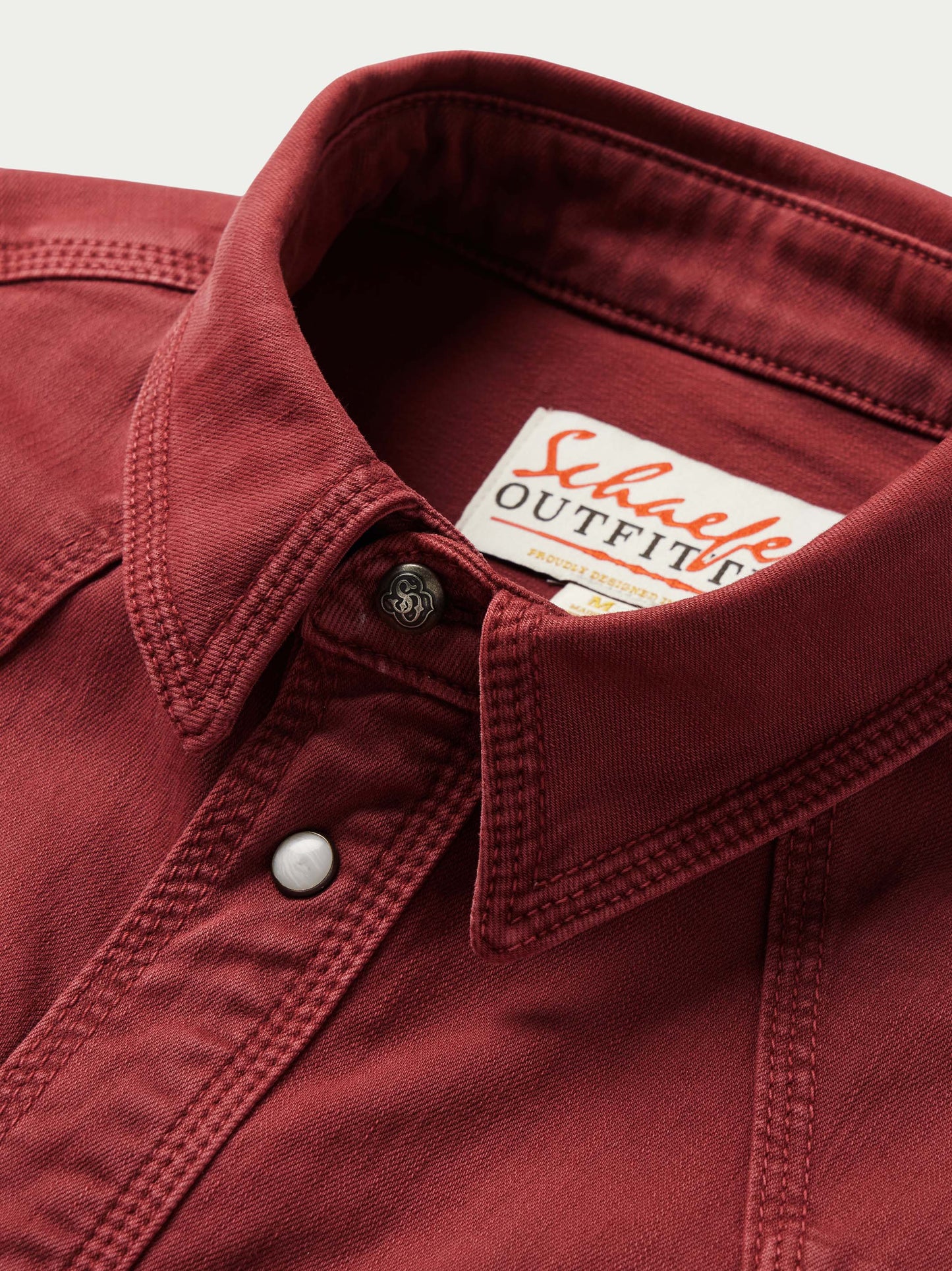Schaefer Outfitter Western Denim Snap Shirt