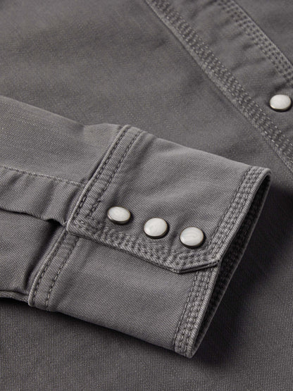 Schaefer Outfitter Western Denim Snap Shirt