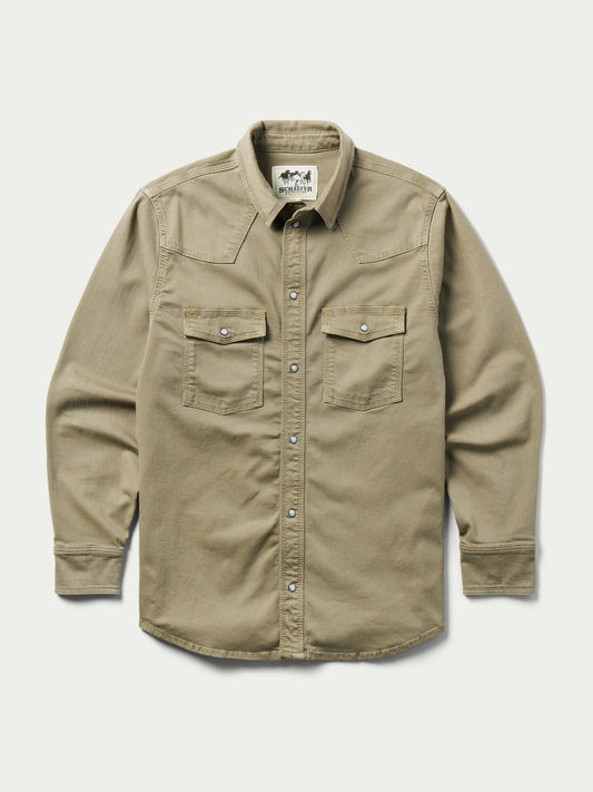 Schaefer Outfitter Western Denim Snap Shirt