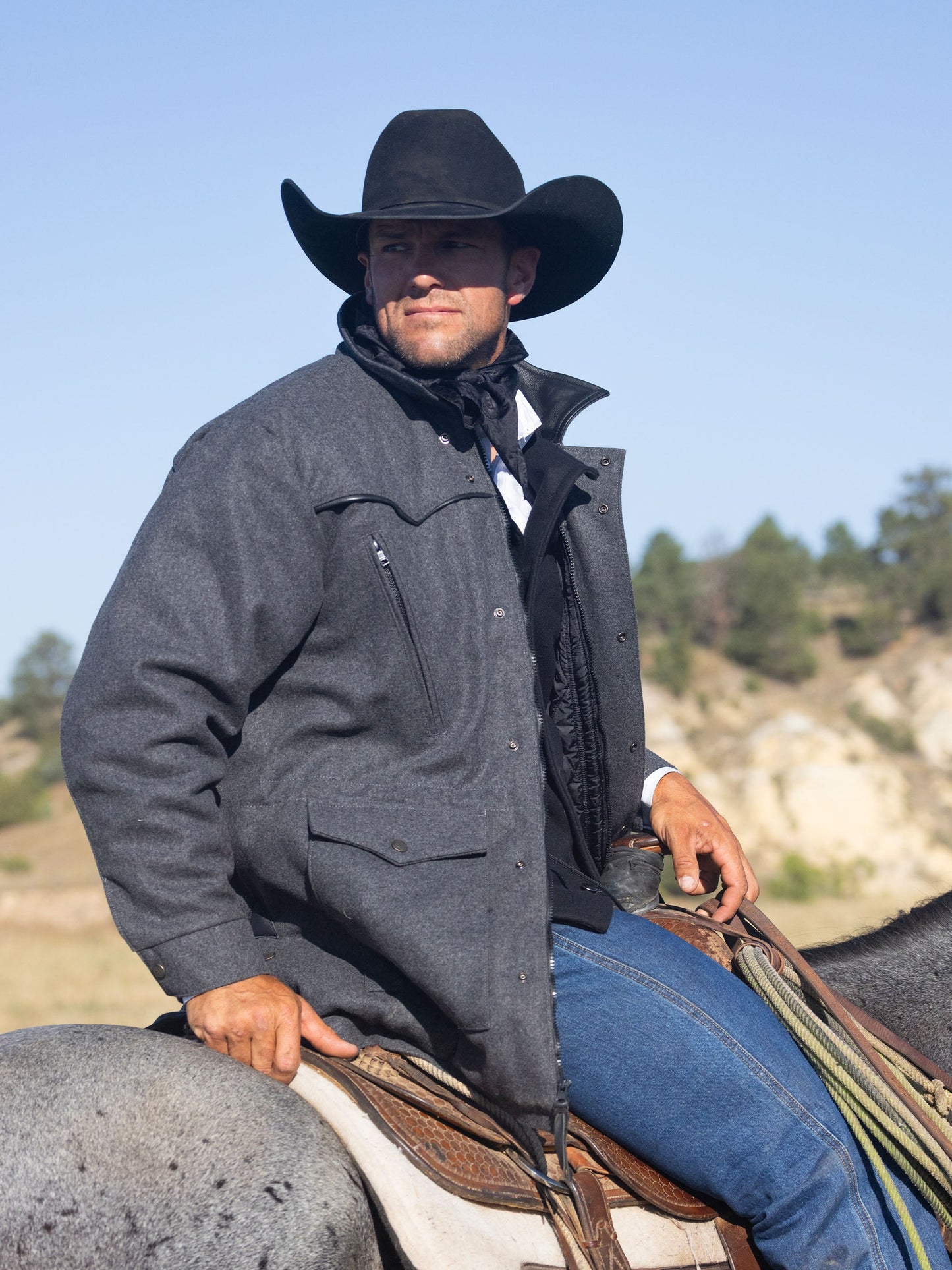 Schaefer Outfitter Cattle King Wool Coat