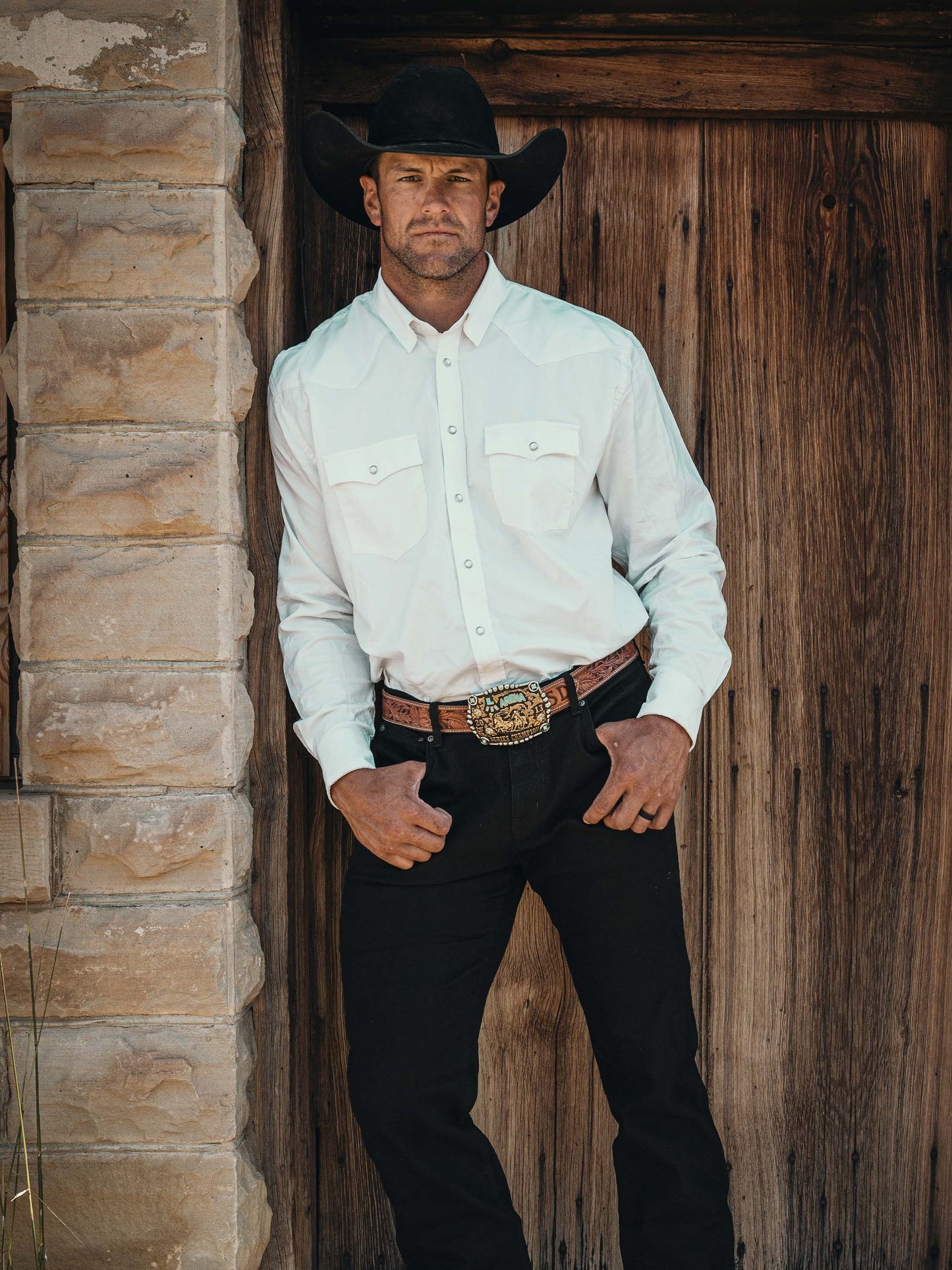 Schaefer Outfitter Classic Western Button Down with Snaps