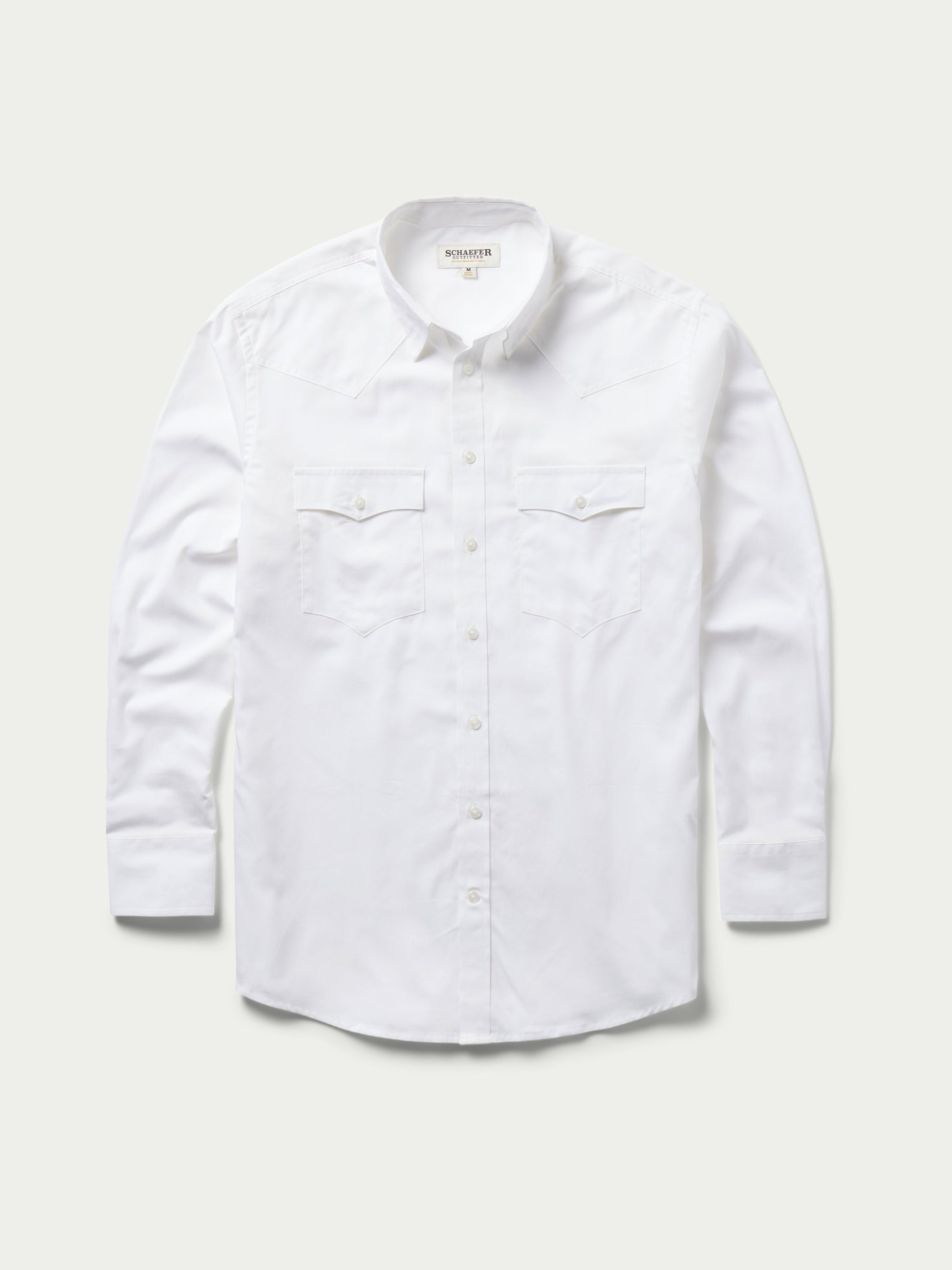 Schaefer Outfitter Classic Western Pinpoint Button-Down