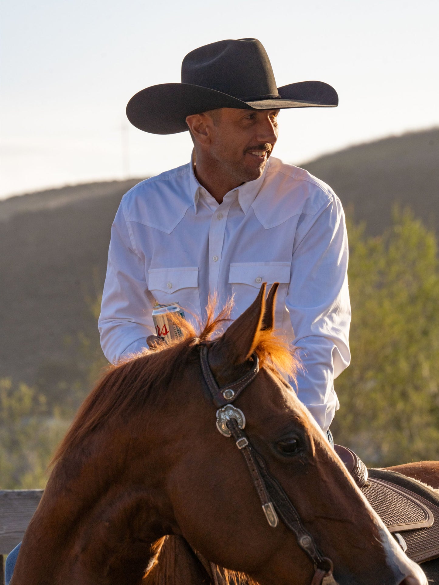 Schaefer Outfitter Classic Western Pinpoint Button-Down