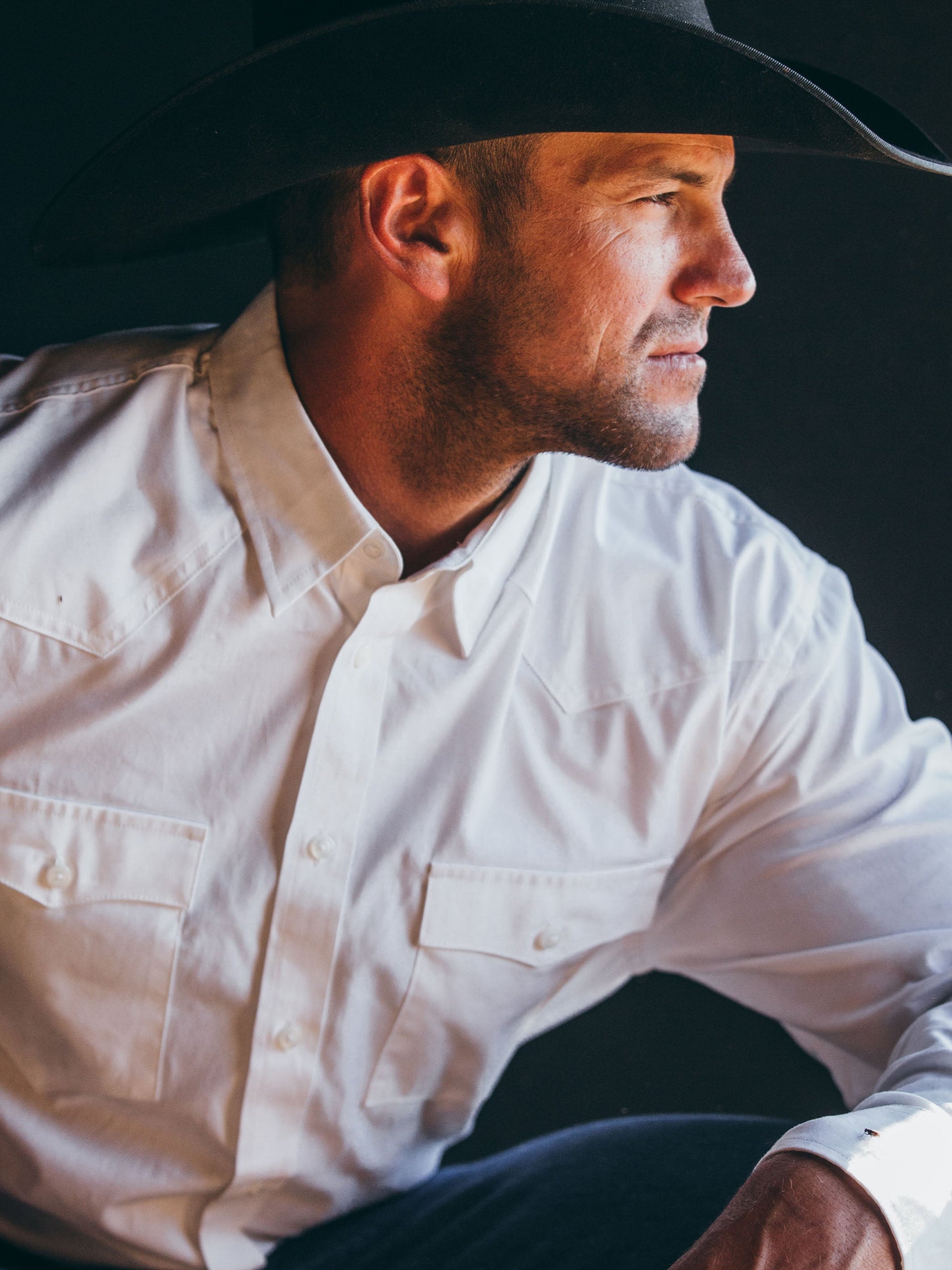 Schaefer Outfitter Classic Western Pinpoint Button-Down