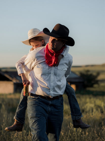 Schaefer Outfitter Classic Western Pinpoint Button-Down