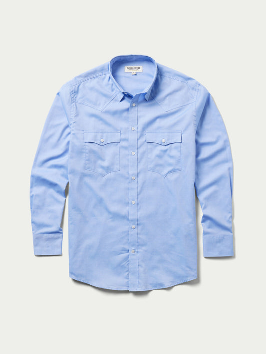 Schaefer Outfitter Classic Western Pinpoint Button-Down