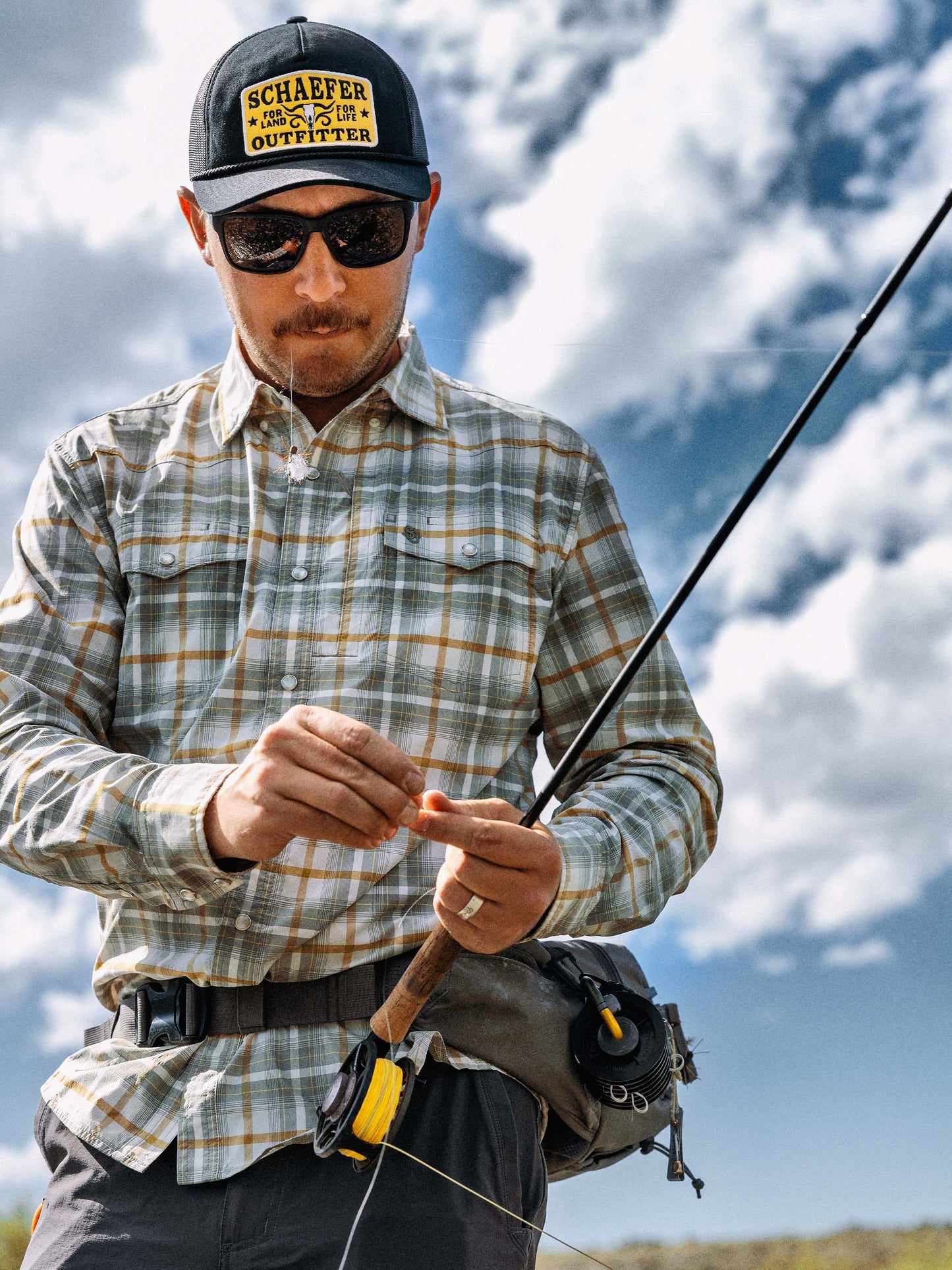 Schaefer Outfitter RangeTek Western Guide Snap Shirt